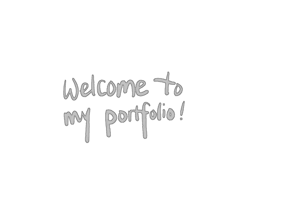 Welcome to my portfolio